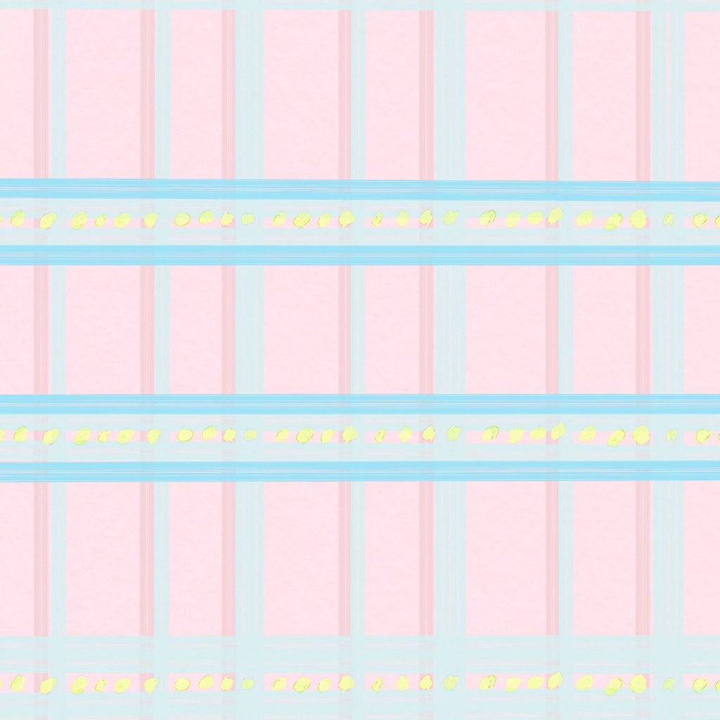 Squares Pink P 3308-4, Sample