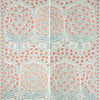 Samples and Purchasing available for Sameera Paper - Red/Blue Multi By Lee Jofa | Oscar De La Renta Wallpaper | Botanical & Floral Wallcovering Print at Designer Wallcoverings and Fabrics