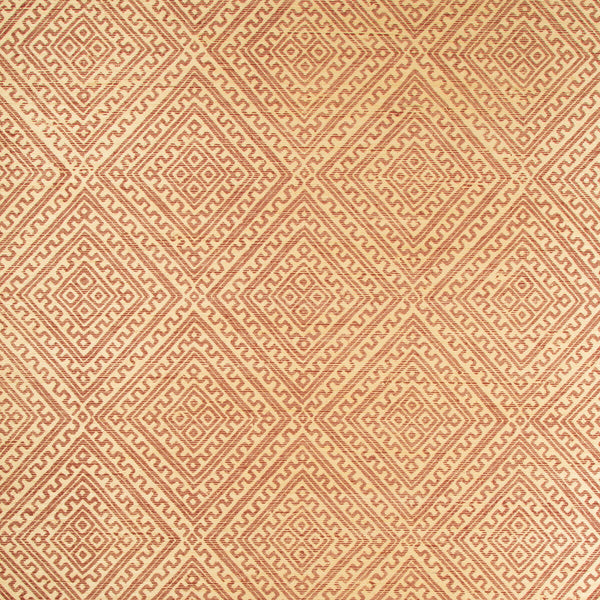 Pennycross Paper - Cayenne Burgundy/Red By Lee Jofa | Merkato | Diamond Wallcovering Print