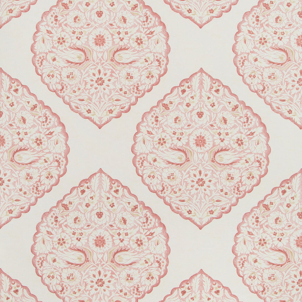 Samples and Purchasing available for Lido Paper - Petal Pink By Lee Jofa | Westport |Damask  Wallcovering Print at Designer Wallcoverings and Fabrics