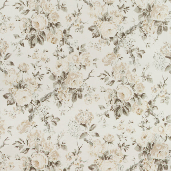 Garden Roses Wp - Sand/Sable Beige By Lee Jofa | Suzanne Rheinstein Iii |Botanical & Floral  Wallcovering Print