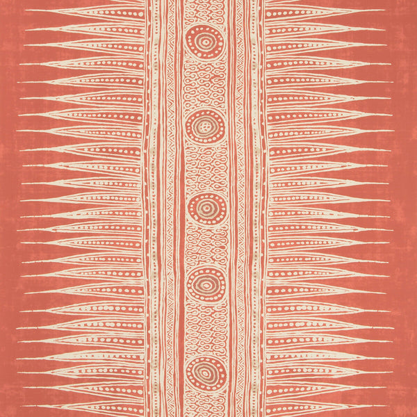 Indian Zag Paper - Madder Red By Lee Jofa | Suzanne Rheinstein Iii |Global  Wallcovering Print