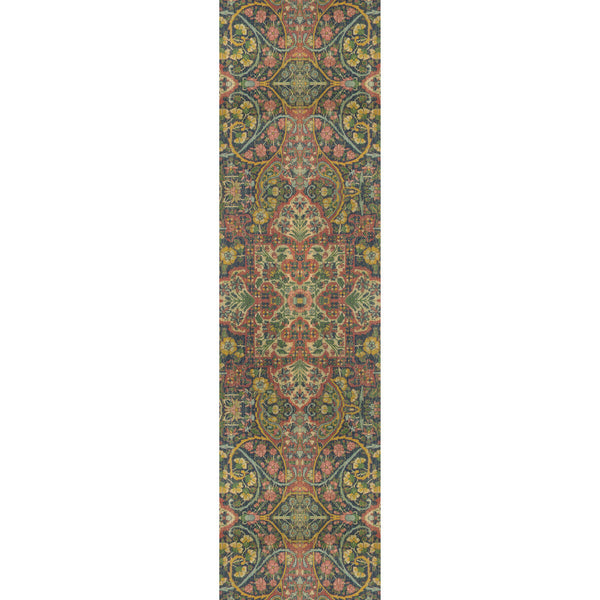Bromley Paper - Multi Multi By Lee Jofa | Manor House Wallcovering |Botanical & Floral  Wallcovering Print