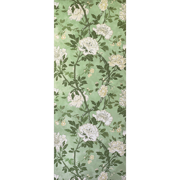 Inisfree Wp - Meadow Green By Lee Jofa | Carrier And Company |Botanical & Floral  Wallcovering Print