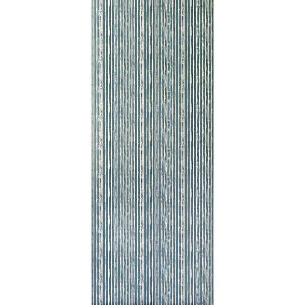 Benson Stripe Wp - Ink Dark Blue By Lee Jofa | Carrier And Company | Stripes Wallcovering Print