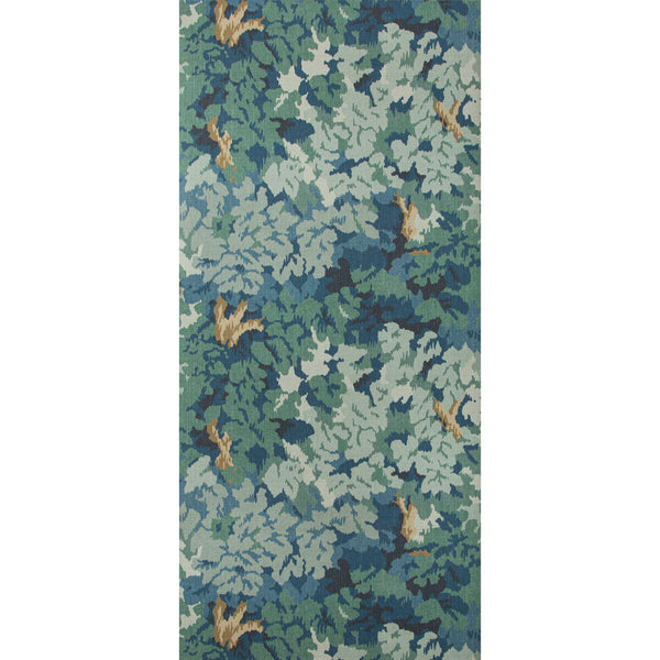 Arley Paper - Lagoon Multi By Lee Jofa | Manor House Wallcovering |Botanical & Floral  Wallcovering Print
