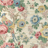Avondale Paper - Rose/Gold Multi By Lee Jofa | Avondale Wallpaper | Botanical & Floral Wallcovering Print