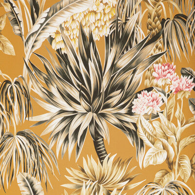 Caluya Paper - Bronze Rust By Lee Jofa | Mindoro Wallpaper |Botanical & Floral  Wallcovering Print