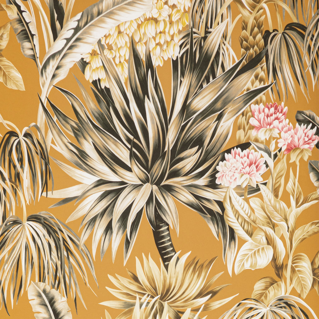 Caluya Paper - Bronze Rust By Lee Jofa | Mindoro Wallcovering |Botanical & Floral  Wallcovering Print