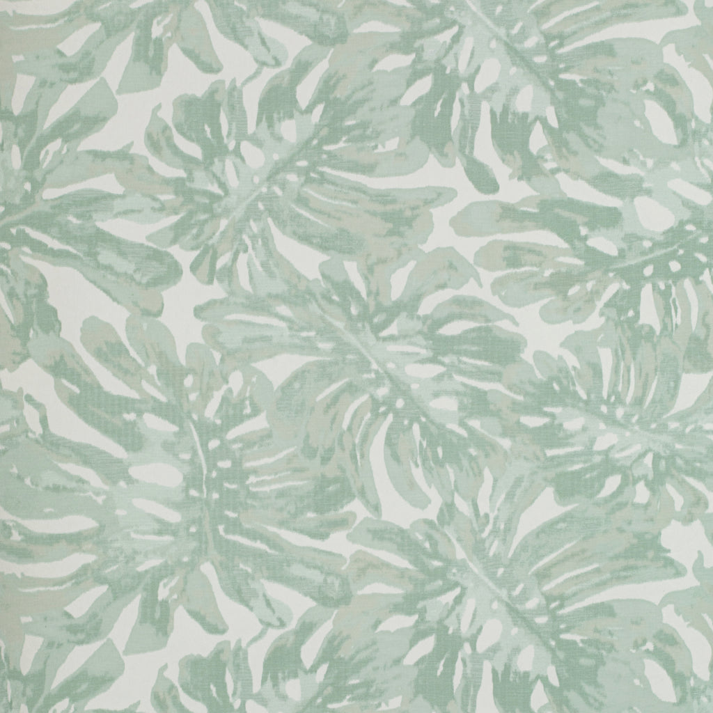 Calapan Paper - Aqua Turquoise By Lee Jofa | Mindoro Wallcovering |Botanical & Floral  Wallcovering Print