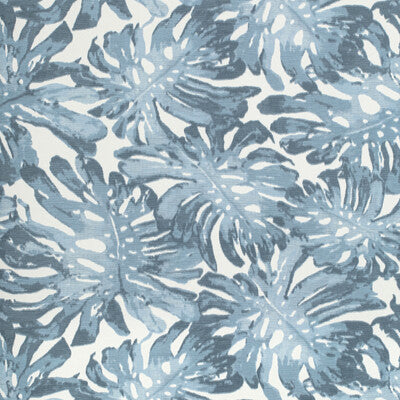 Calapan Paper - Blue Blue By Lee Jofa | Mindoro Wallcovering |Botanical & Floral  Wallcovering Print