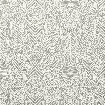 Drayton Paper - Smoke Grey By Lee Jofa | Avondale Wallcovering |Global Geometric Wallcovering Print