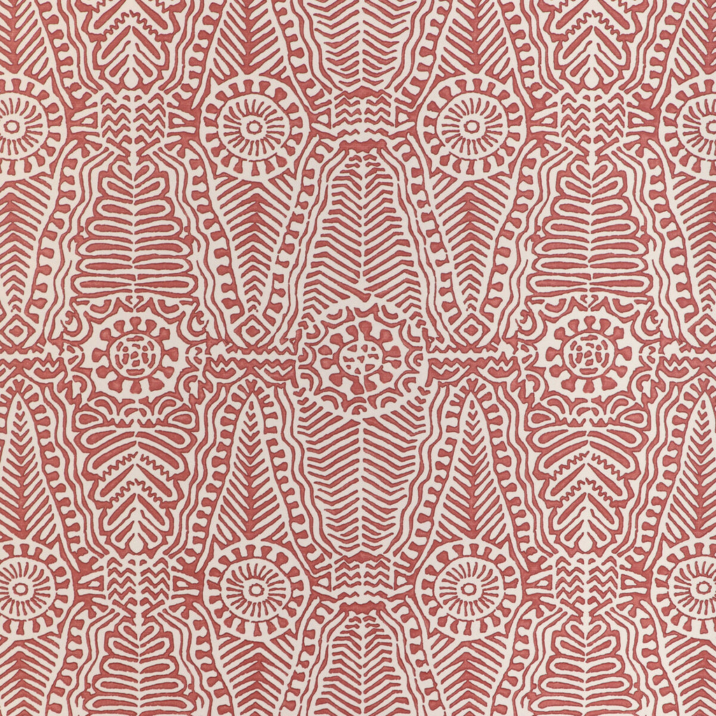 Drayton Paper - Rust Red By Lee Jofa | Clare Wallcovering |Global Geometric Wallcovering Print
