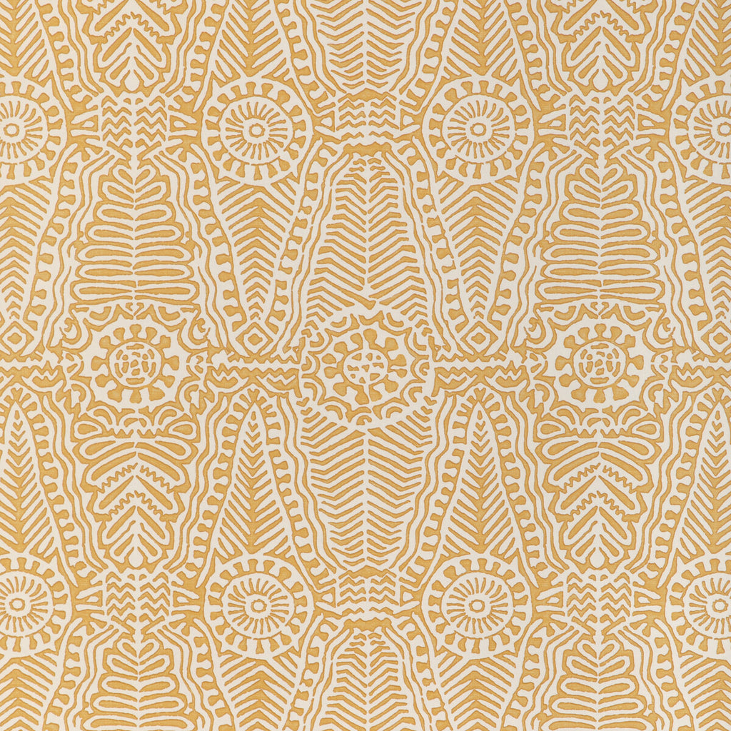Drayton Paper - Maize Gold By Lee Jofa | Clare Wallcovering |Global Geometric Wallcovering Print