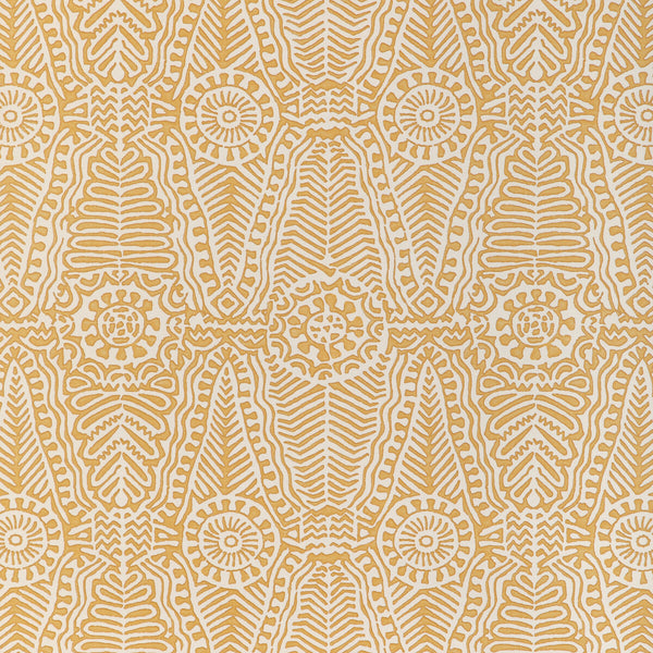 Drayton Paper - Maize Gold By Lee Jofa | Clare Wallcovering |Global Geometric Wallcovering Print