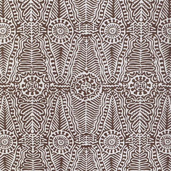 Drayton Paper - Java Espresso By Lee Jofa | Clare Wallcovering |Global Geometric Wallcovering Print