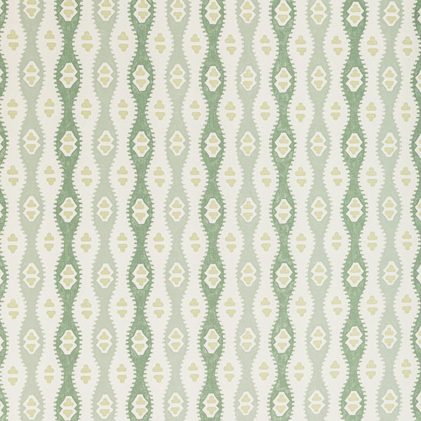 Elba Paper - Jade Green By Lee Jofa | Avondale Wallcovering |Global Geometric Wallcovering Print