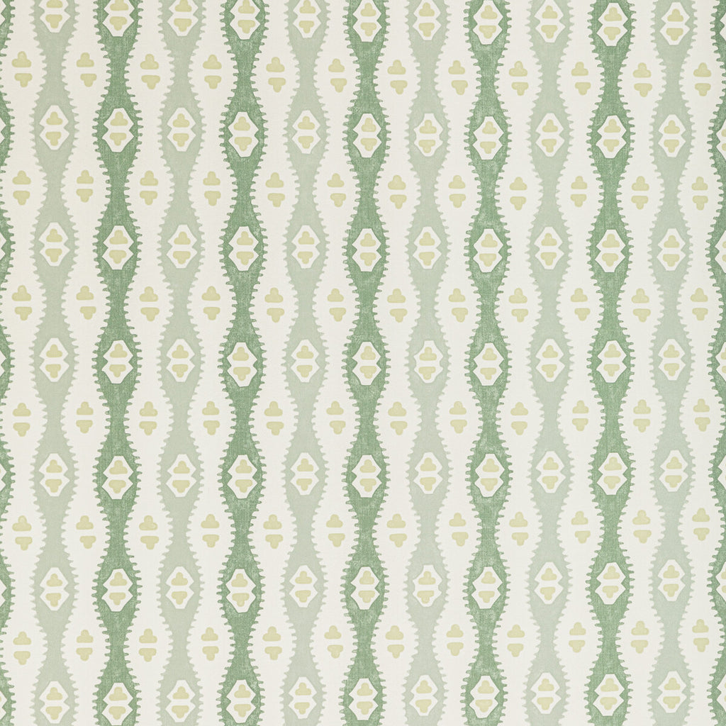 Elba Paper - Jade Green By Lee Jofa | Avondale Wallpaper |Global Geometric Wallcovering Print