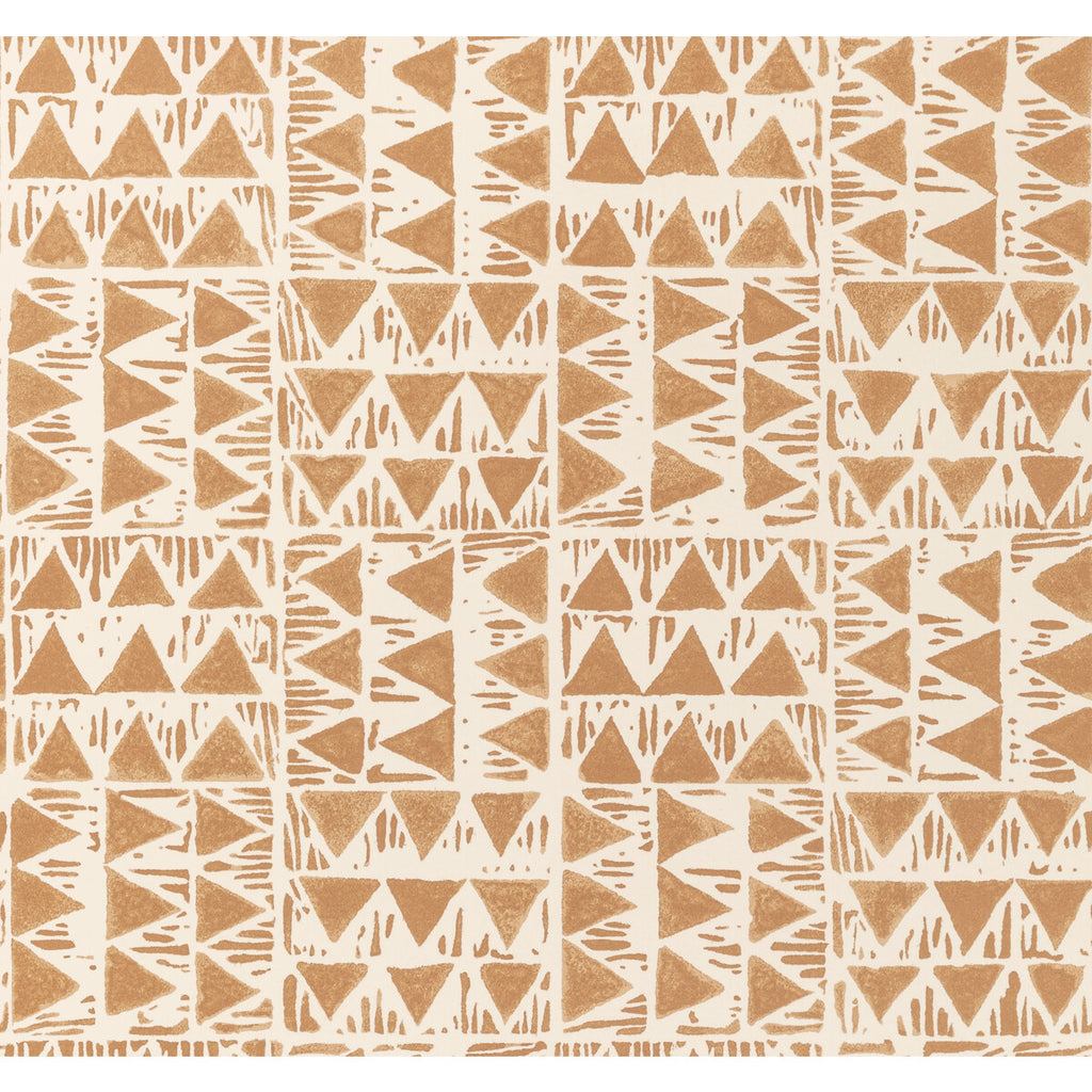 Yampa Paper - Honey Wheat By Lee Jofa | Breckenridge |Global Geometric Wallcovering Print