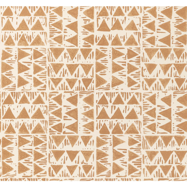 Yampa Paper - Honey Wheat By Lee Jofa | Breckenridge |Global Geometric Wallcovering Print