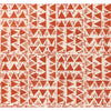 Yampa Paper - Sienna Red By Lee Jofa | Breckenridge |Global Geometric Wallcovering Print