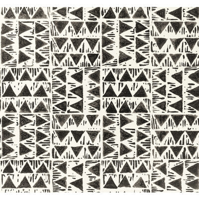 Yampa Paper - Smoke Charcoal By Lee Jofa | Breckenridge |Global Geometric Wallcovering Print