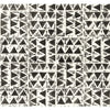 Yampa Paper - Smoke Charcoal By Lee Jofa | Breckenridge |Global Geometric Wallcovering Print