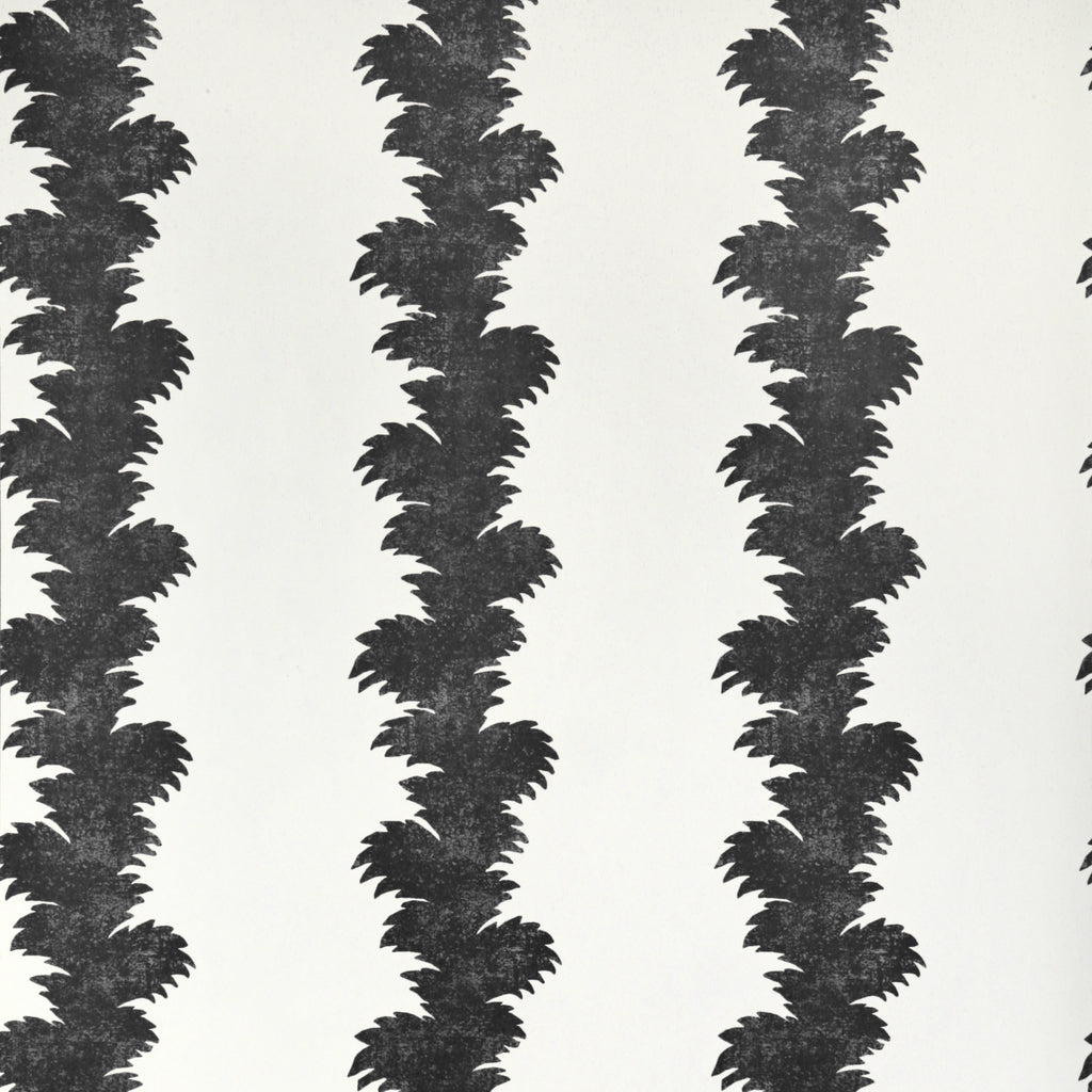 Palmyra Wp - Black Ivory By Lee Jofa | Paolo Moschino Bahamas | Stripes Wallcovering Print