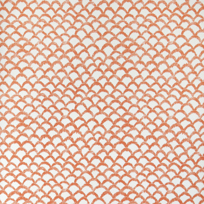 Roche Wp - Orange Orange By Lee Jofa | Paolo Moschino Martinique | Geometric Wallcovering Print
