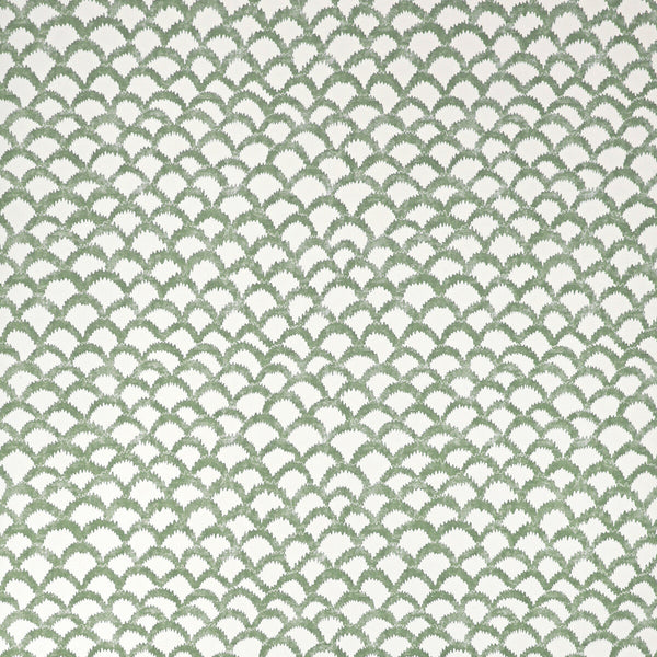 Roche Wp - Green Ivory By Lee Jofa | Paolo Moschino Martinique | Geometric Wallcovering Print