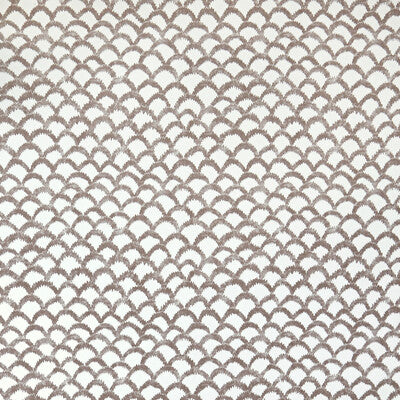 Samples and Purchasing available for Roche Wp - Elephant Brown By Lee Jofa | Paolo Moschino Martinique | Geometric Wallcovering Print at Designer Wallcoverings and Fabrics