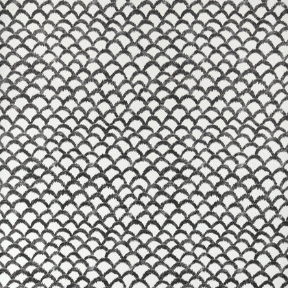 Roche Wp - Black Ivory By Lee Jofa | Paolo Moschino Martinique | Geometric Wallcovering Print