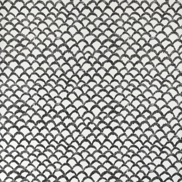 Roche Wp - Black Ivory By Lee Jofa | Paolo Moschino Martinique | Geometric Wallcovering Print