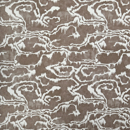 Riviere Wp - Elephant Brown By Lee Jofa | Paolo Moschino Martinique |Modern Global Wallcovering Print