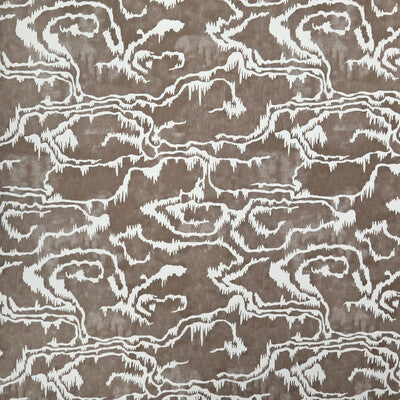 Riviere Wp - Elephant Brown By Lee Jofa | Paolo Moschino Martinique |Modern Global Wallcovering Print