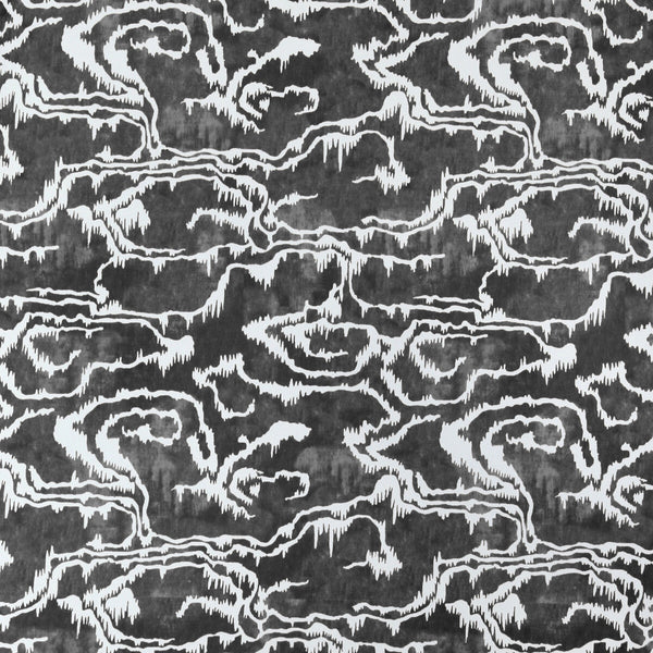 Riviere Wp - Black Ivory By Lee Jofa | Paolo Moschino Martinique |Modern Global Wallcovering Print