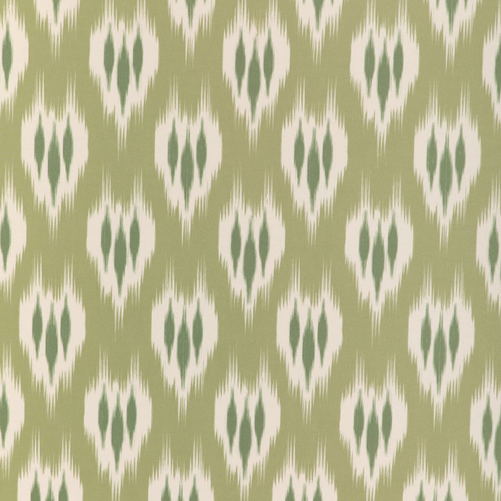Samples and Purchasing available for Clare Paper - Moss Emerald By Lee Jofa | Clare Wallcovering | Ikat/Southwest/Kilims Wallcovering Print at Designer Wallcoverings and Fabrics