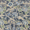 Samples and Purchasing available for Posy Paper - Denim/Slate Dark Blue By Lee Jofa | Garden Walk Wallcovering |Animal/Insects Botanical & Floral Wallcovering Print at Designer Wallcoverings and Fabrics