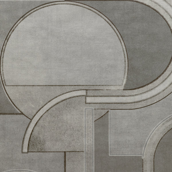 Metropolis - Silver wallcovering | Donghia