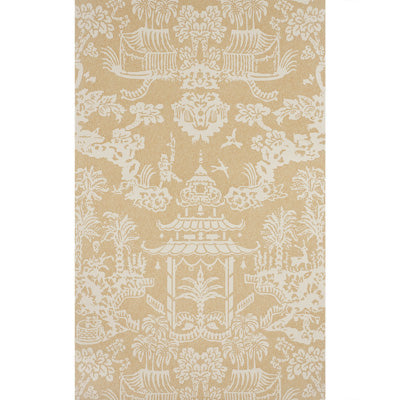 Lhasa Paper - Tan Beige By Brunschwig & Fils |  | Chinoiserie Wallcovering Print