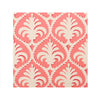 Palmette - Coral Orange By Brunschwig & Fils | Toile Wallcovering Print