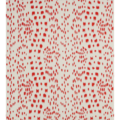 Les Touches - Red Burgundy/Red By Brunschwig & Fils |  |Animal/Insects Animal Skins Wallcovering Print