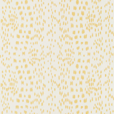 Les Touches - Canary Yellow By Brunschwig & Fils | Volume 57 |Animal/Insects Animal Skins Wallcovering Print