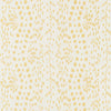 Samples and Purchasing available for Les Touches - Canary Yellow By Brunschwig & Fils | Volume 57 |Animal/Insects Animal Skins Wallcovering Print at Designer Wallcoverings and Fabrics