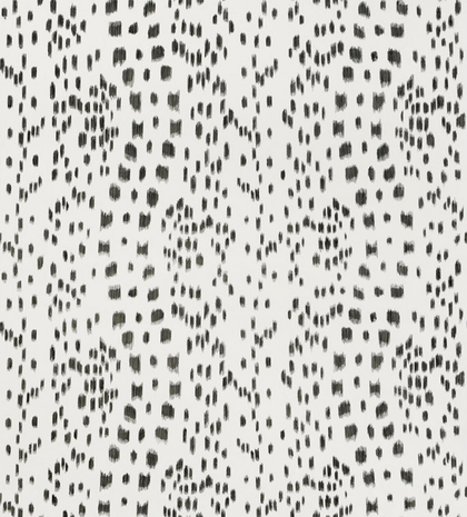 Les Touches - Black Black By Brunschwig & Fils | Animal/Insects Animal Skins Wallcovering Print