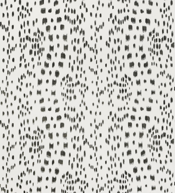 Les Touches - Black Black By Brunschwig & Fils | Animal/Insects Animal Skins Wallcovering Print