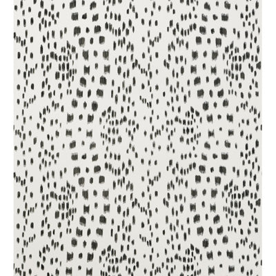 Les Touches - Black Black By Brunschwig & Fils |  |Animal/Insects Animal Skins Wallcovering Print