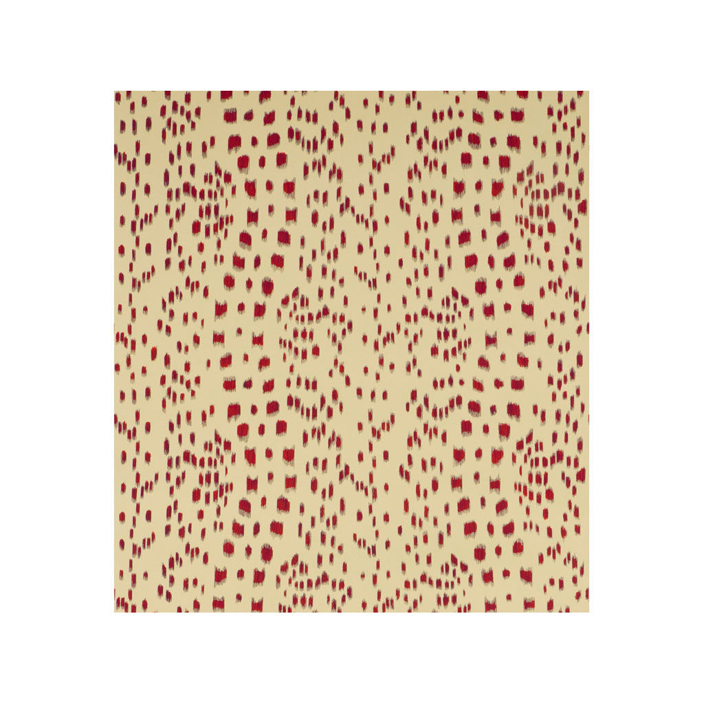Les Touches - Bordeaux Burgundy/Red By Brunschwig & Fils | Le Jardin Chinois | Animal Skins Multipurpose Print