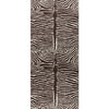 Samples and Purchasing available for Le Zebre - Brown Brown By Brunschwig & Fils | Volume 56 |Animal/Insects Animal Skins Wallcovering Print at Designer Wallcoverings and Fabrics