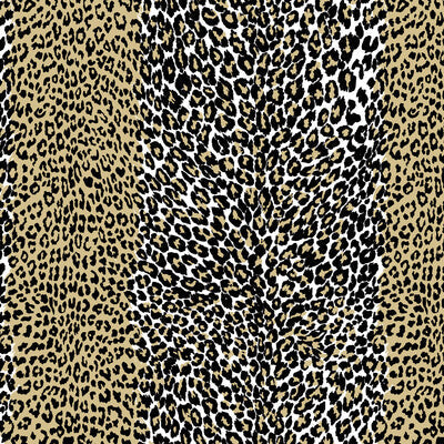 Leopard - Beige Camel By Brunschwig & Fils | Madeleine Castaing |Animal/Insects Animal Skins Wallcovering Print
